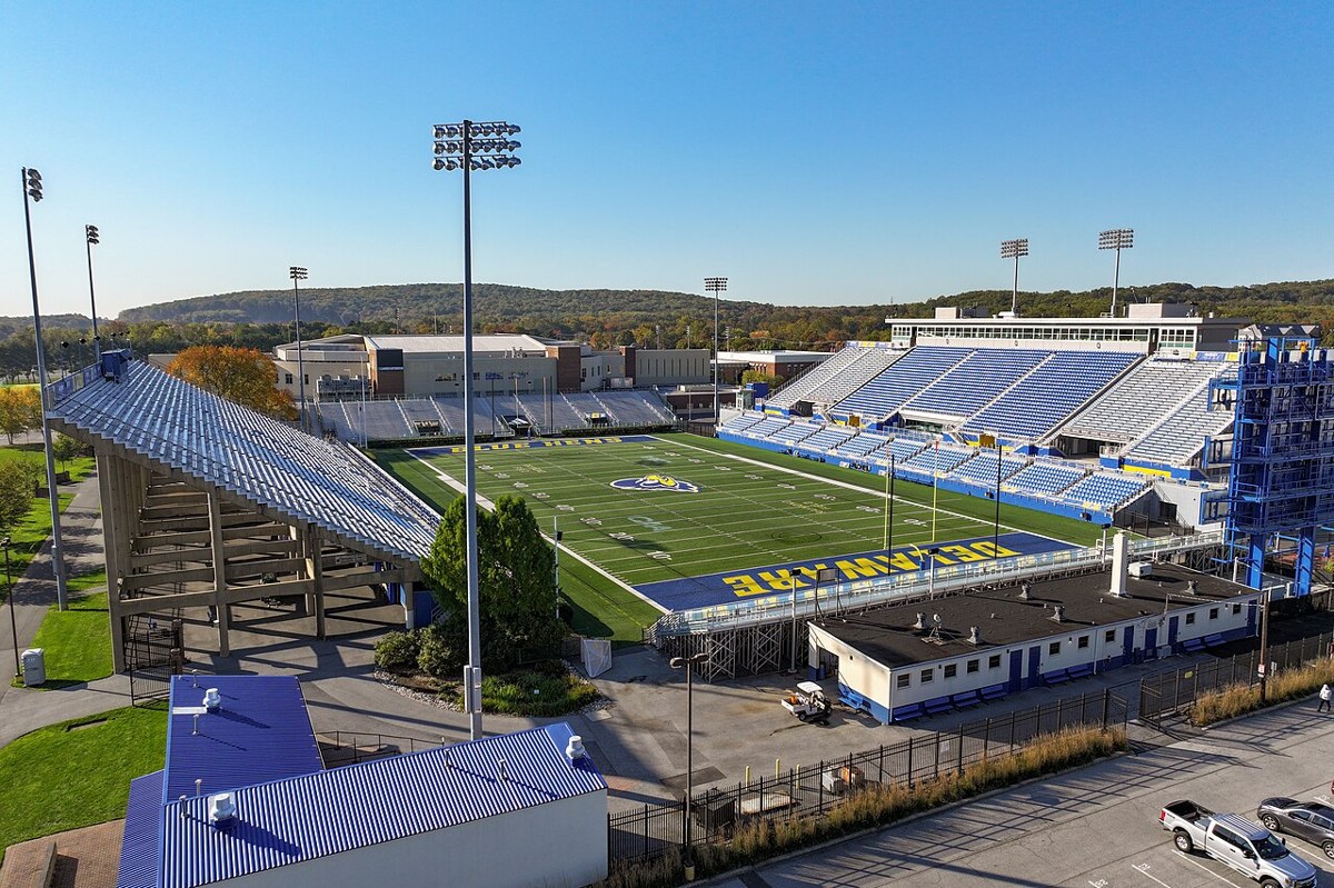 Delaware Stadium in 2023. Archival venue photograph, not a photograph of Tuesday’s matchup.