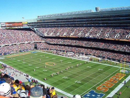 Soldier Field during a 2006 Bears game. Archival venue photograph, not Thursday&rsquo;s matchup.
