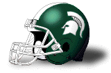 Michigan State Spartans football helmet